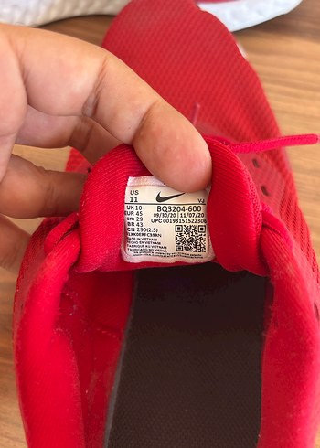 Erkek Kırmızı Orjinal Nike Koşu ve Antrenman Ayakkabısı - Görsel 4