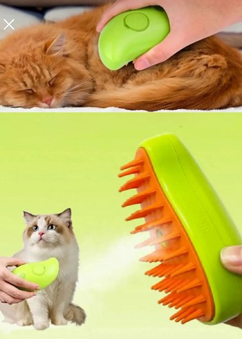 BUHARLI SARJLI KEDİ KÖPEK YIKAMA FIRÇASI