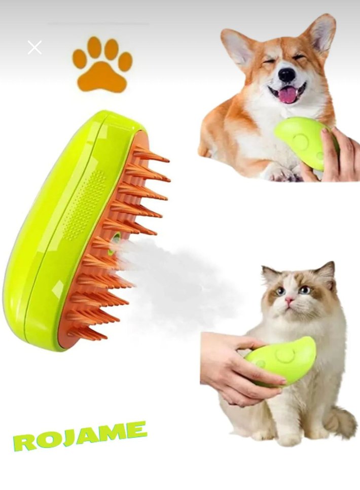 BUHARLI SARJLI KEDİ KÖPEK YIKAMA FIRÇASI - Görsel 3