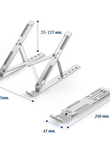  Beden Renk ALÜMİNYUM KATLANABİLİR LAPTOP STANDI