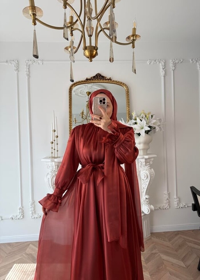 Kiremit Zühre abiye - Görsel 3