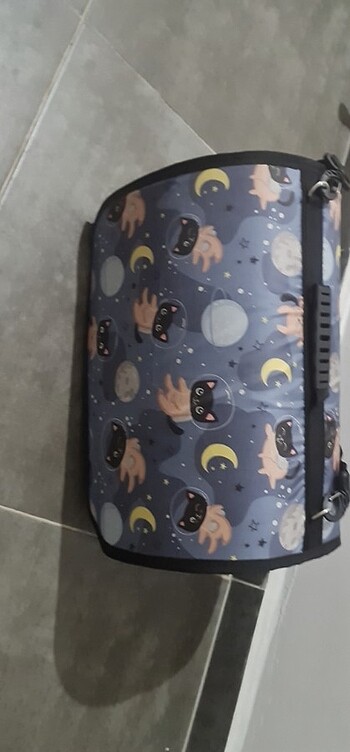 Sevimli kediler astronotlar tasima cantasi 