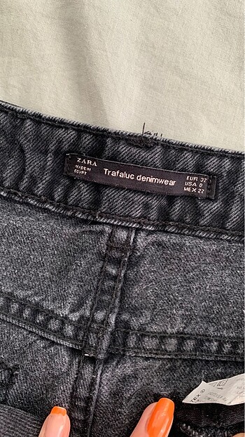 Zara Zara Kot Şort