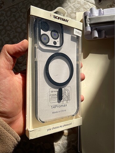 İphone 14 pro max kılıf siyah kenarlık