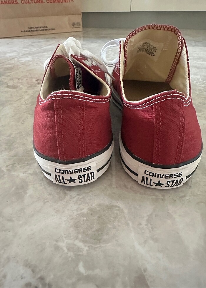 Orjinal sıfır converse - Görsel 3