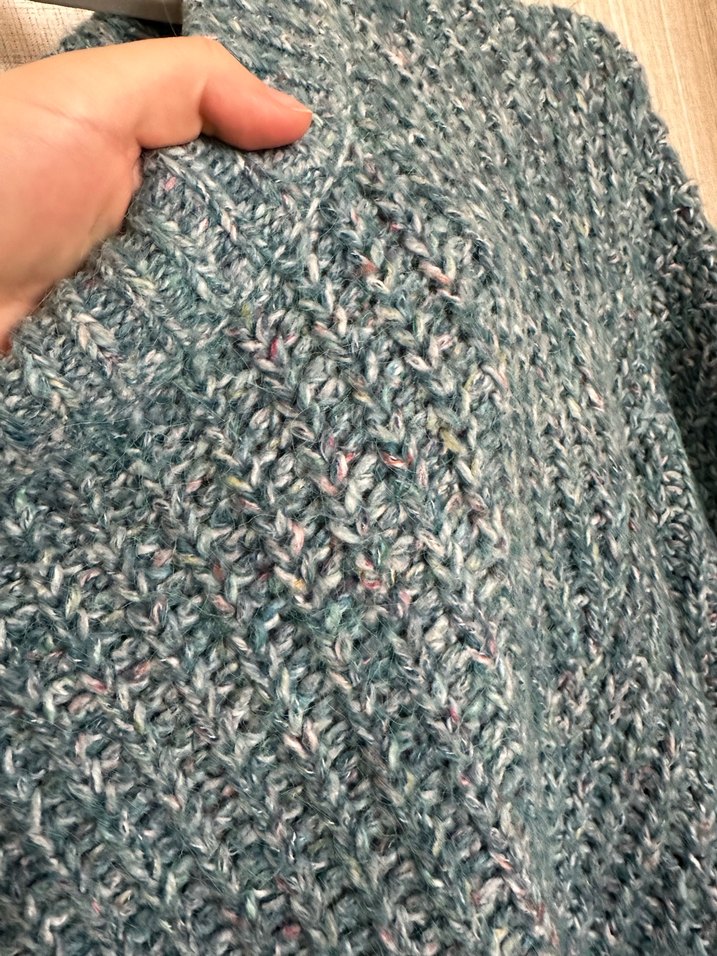 Pull and bear örgü kazak - Görsel 2