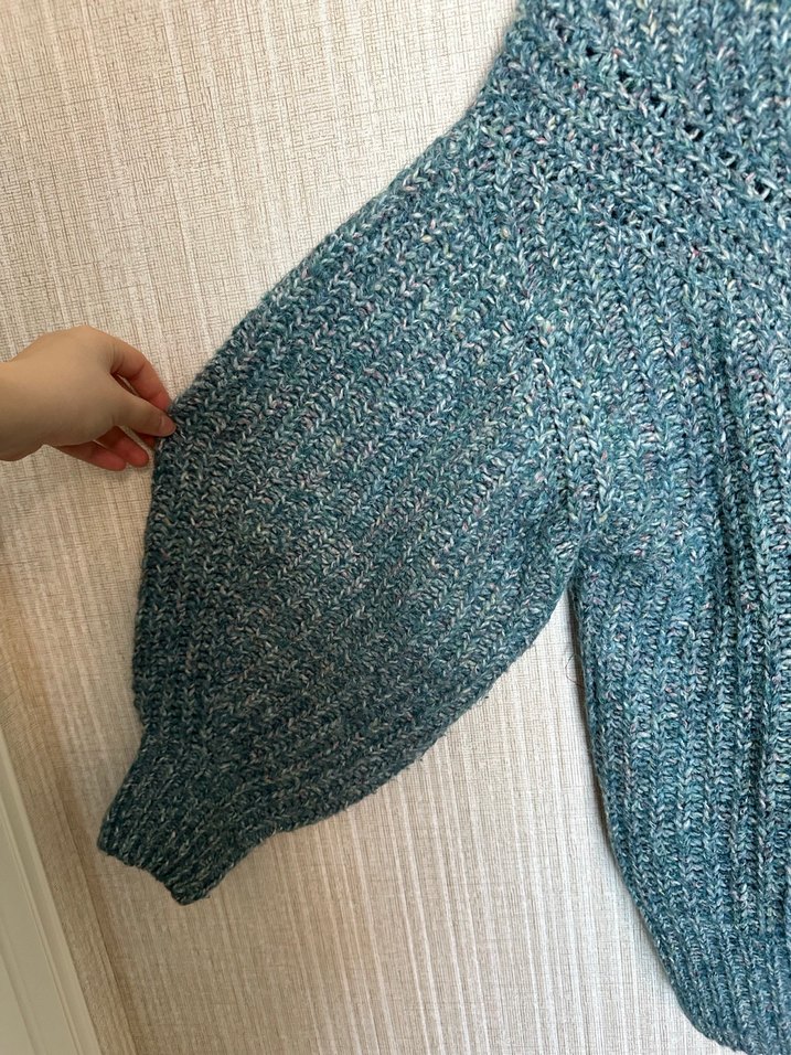 Pull and bear örgü kazak - Görsel 3