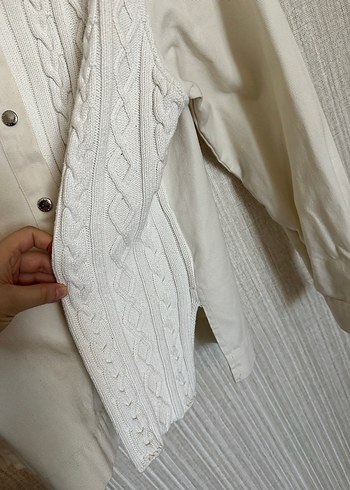 Nautica kadın gömlek ceket - Görsel 5