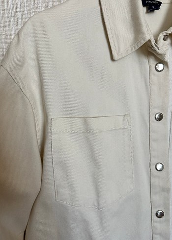 Nautica kadın gömlek ceket - Görsel 3