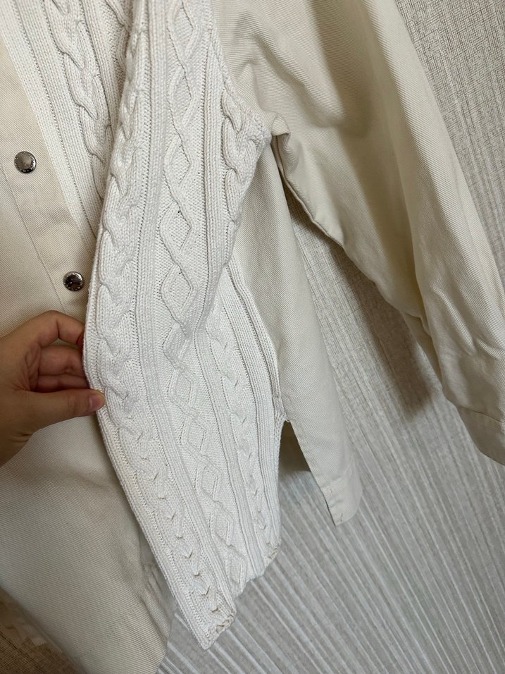 Nautica kadın gömlek ceket - Görsel 5