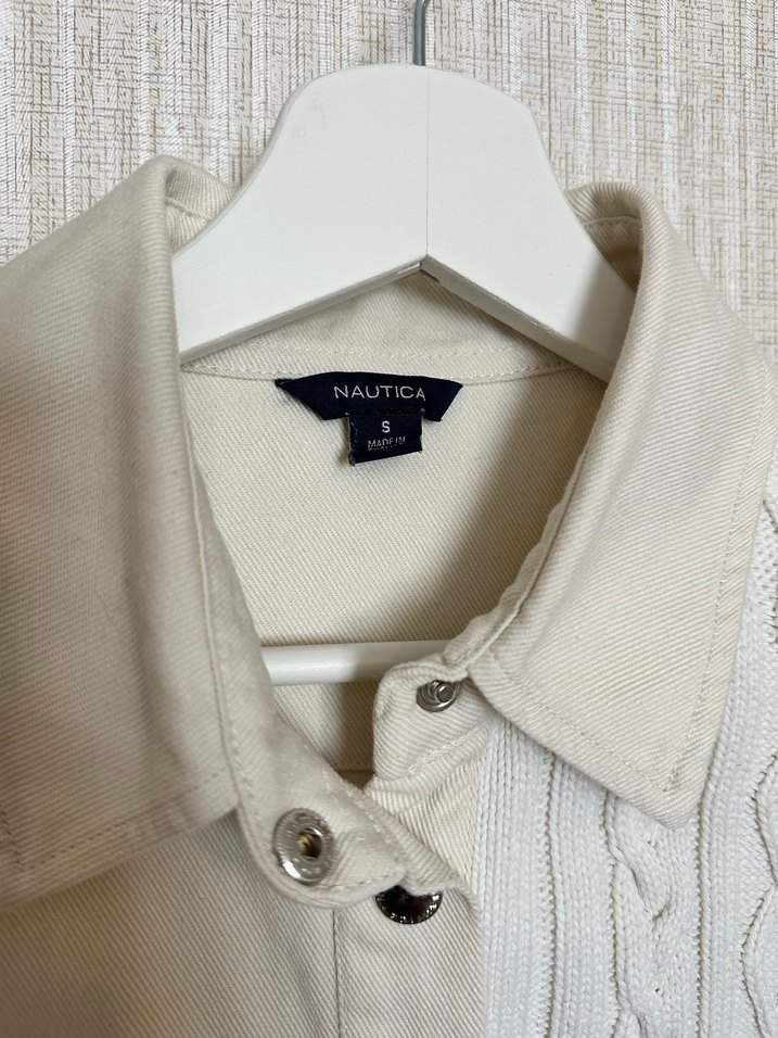 Nautica kadın gömlek ceket - Görsel 4