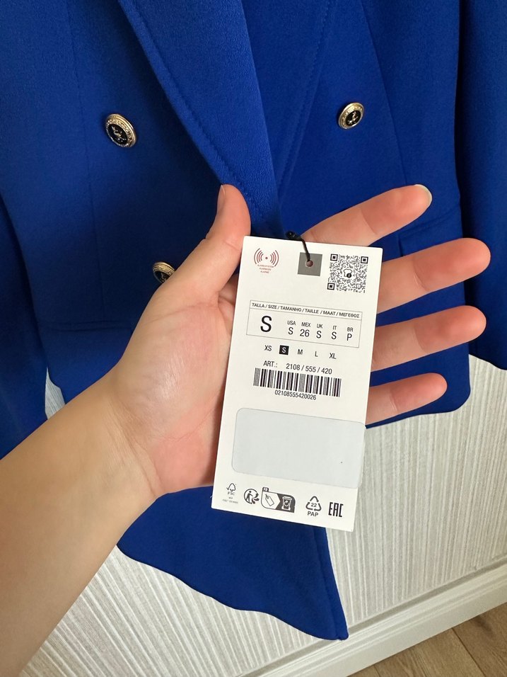 Zara yeni etiketli blazer ceket - Görsel 2