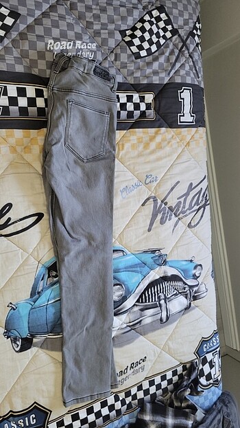 Diğer Gri kot erkek cocuk pantalon