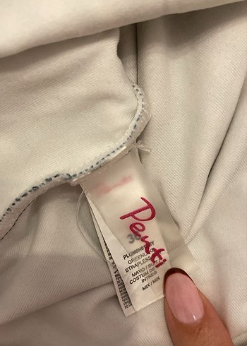 Kareli İnce Askılı Mayo - Görsel 3