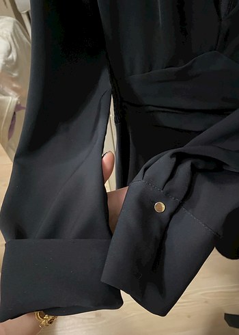 Zara V Yaka Elbise - Görsel 10