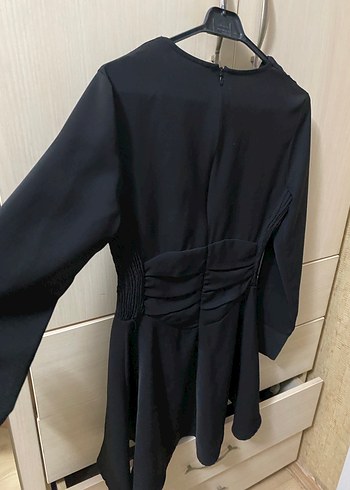 Zara V Yaka Elbise - Görsel 3