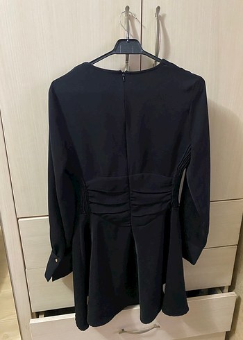 Zara V Yaka Elbise - Görsel 2