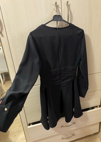 Zara V Yaka Elbise - Görsel 6