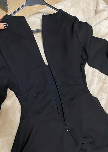 Zara V Yaka Elbise - Görsel 9