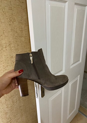 Tommy Vintage Hakiki Süet Bot - Görsel 7