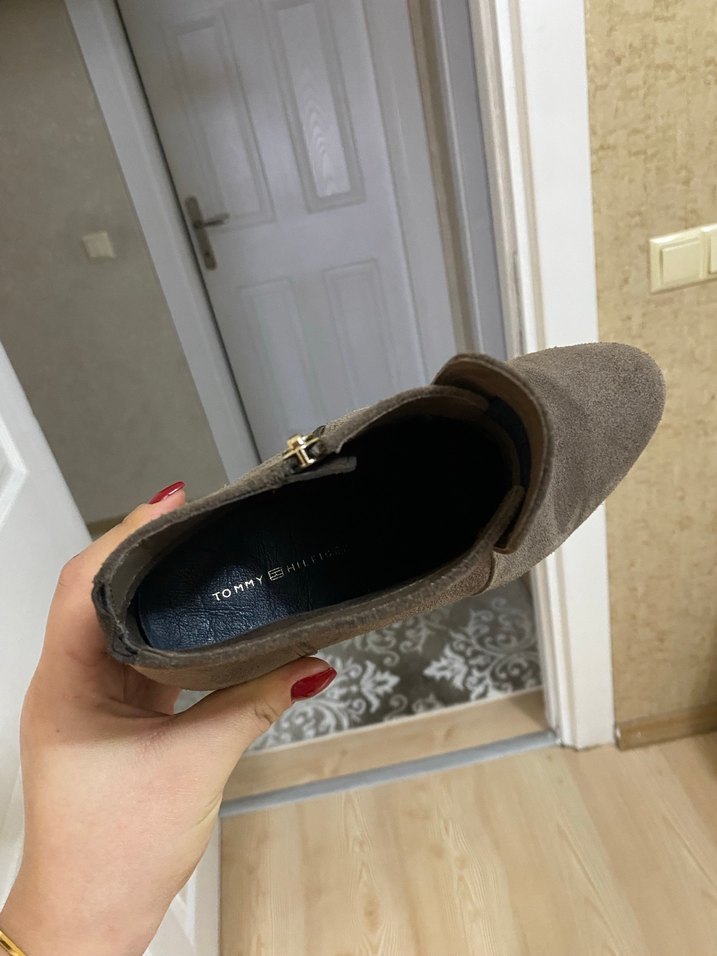 Tommy Vintage Hakiki Süet Bot - Görsel 5