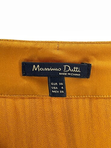 36 Beden çeşitli Renk Massimo Dutti Uzun Elbise Kullanılmadı