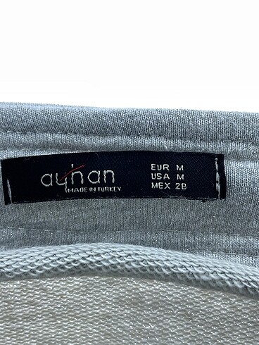 m Beden gri Renk Diğer Sweatshirt %70 İndirimli.