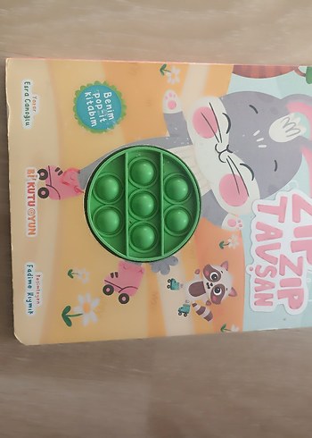 Yeşil Pastel Pop It kitap
