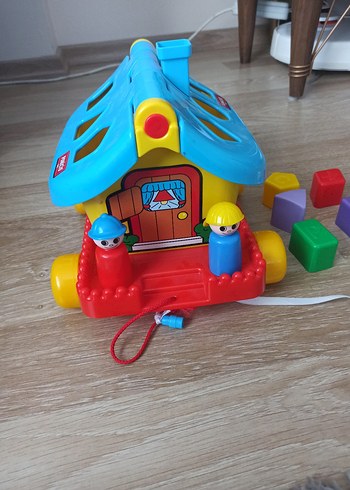 Çok Renkli Eğitici Bloklu Oyuncak Ev - Görsel 5