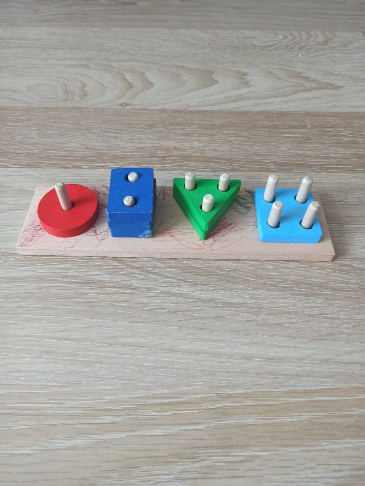 Montessori Eğitici Ahşap Oyuncak Seti - Görsel 2