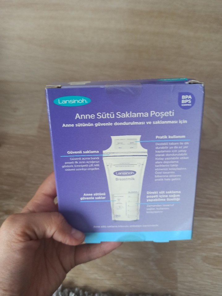 Lansinoh Anne Sütü Saklama Poşeti 25'li - Görsel 5