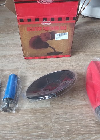 Kırmızı Mini Boks Torbası - Görsel 6