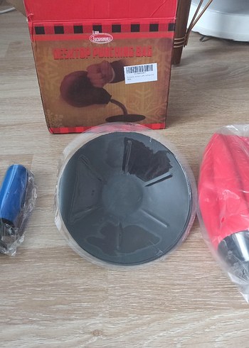 Kırmızı Mini Boks Torbası - Görsel 5