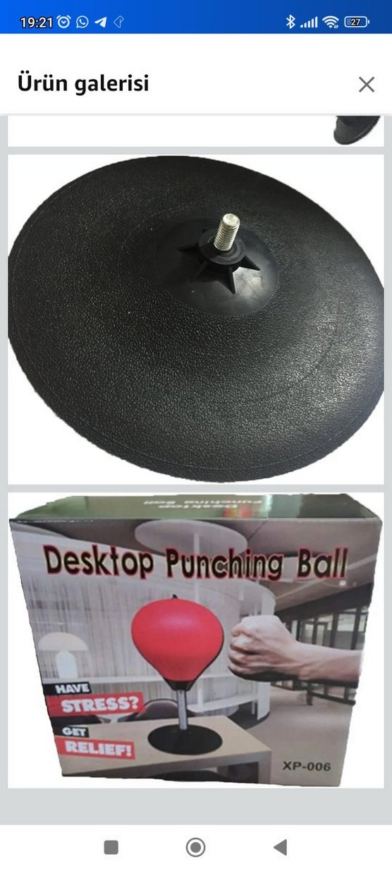 Kırmızı Mini Boks Torbası - Görsel 4