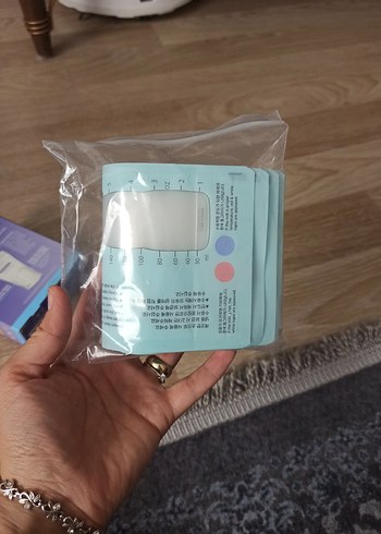 ısı sensörlü Süt Saklama Poşeti - Görsel 3