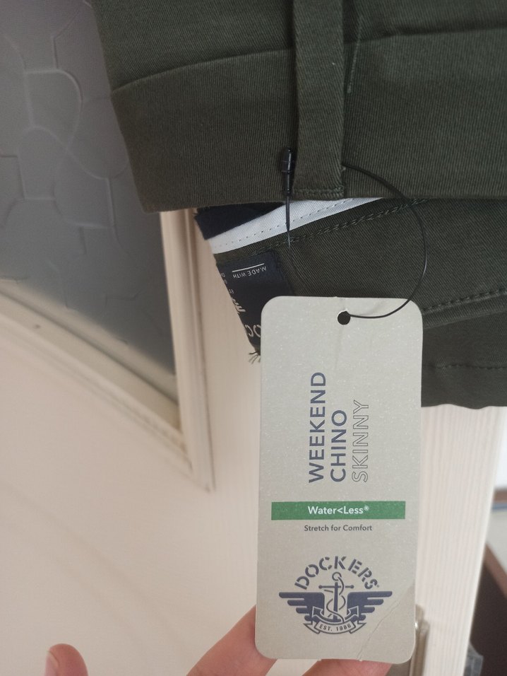 Kadın Haki KetenPantolon - Görsel 3