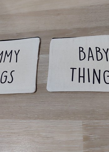 anne Bebek kanvas çanta seti - Görsel 7