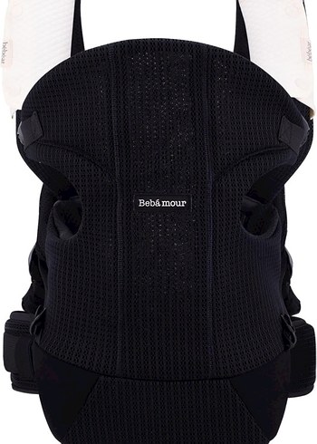 Bebamour Beyaz Bebek Taşıyıcı kanguru - Görsel 5
