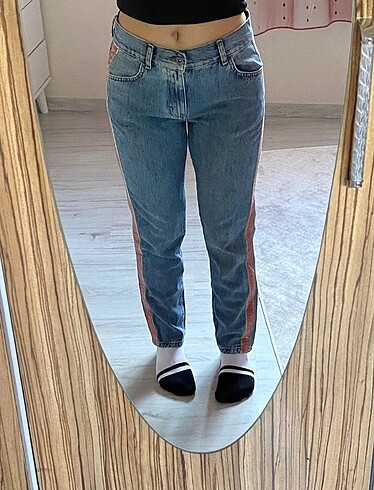 Calzedonia Düşük Bel Mom Jean