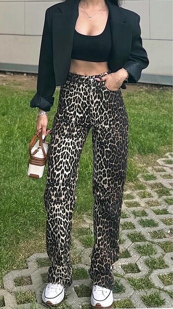 Leopar jean zara