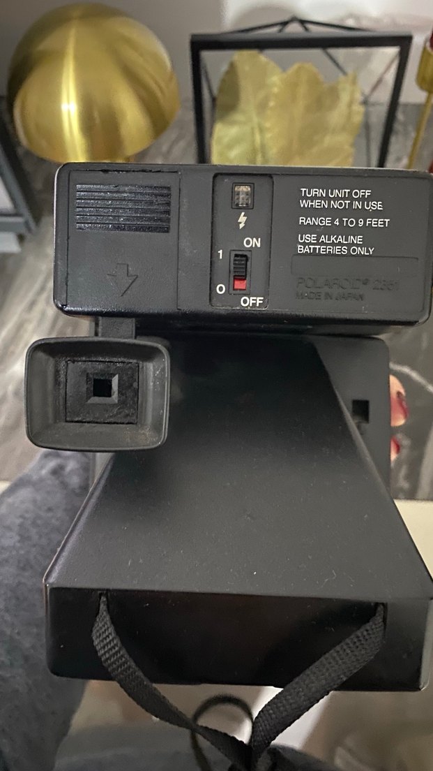 Beyaz Supercolor 1000 Filmli Kamera - Görsel 3