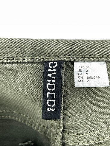 34 Beden haki Renk H&M Jean / Kot %70 İndirimli.