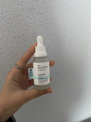 the purest nemlendirici serum