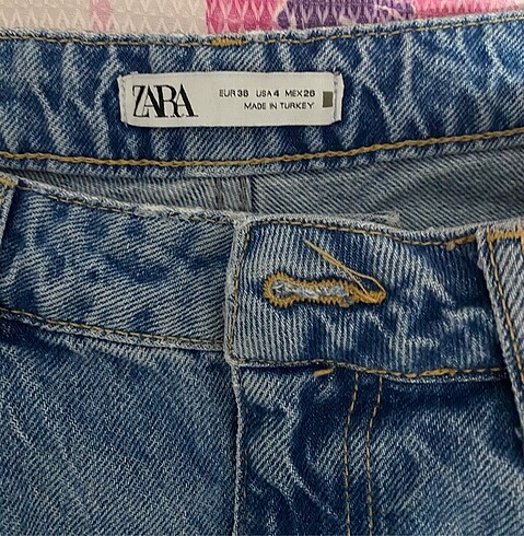 s Beden mavi Renk Zara jean