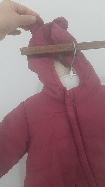 6 Ay Beden pembe Renk Kalın tulum