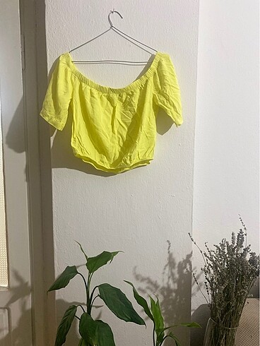 Defacto kayık yaka crop