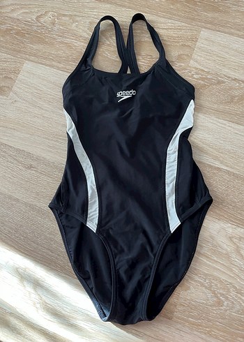 Siyah Speedo Kadın Mayo - Görsel 3