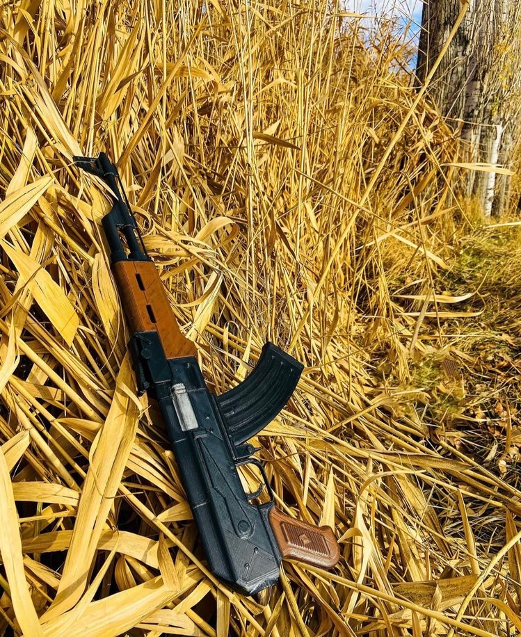 AK47 Kalaşnikof maket silah - Görsel 3