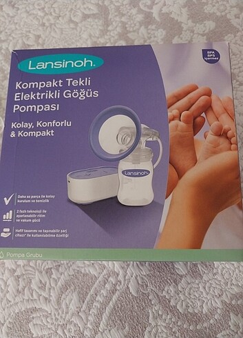 Lansinoh Elektrikli süt sağma makinasi