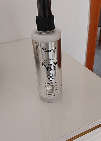 Keratin saç sütü